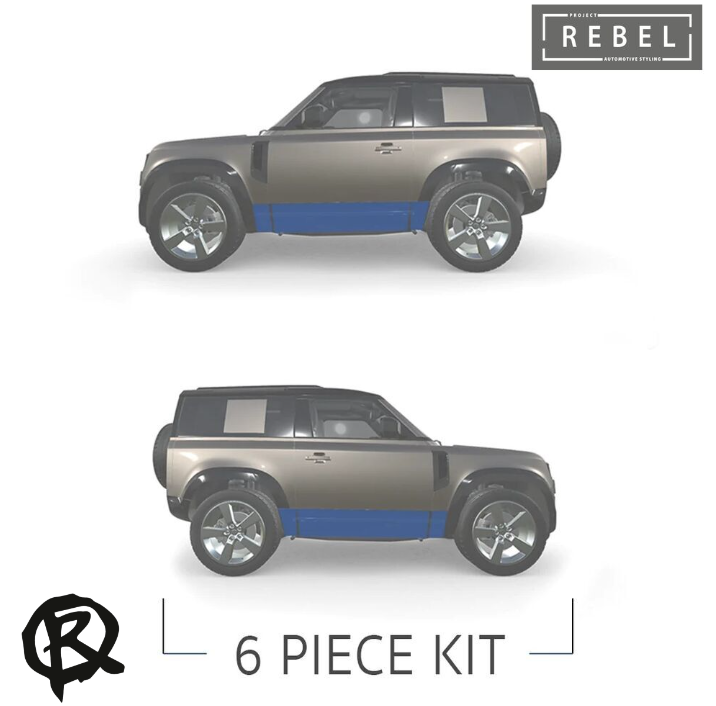 Assetti Gloss Styling Pack - Land Rover Defender 90 L663 - Assetti