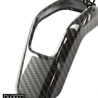 Defender L663 Carbon Fibre Gear Lever Cover Trim - 90/110/130